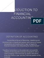 Introduction To Financial Accounting