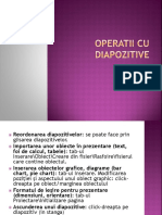 Operatii Cu Slide-Uri Powerpoint