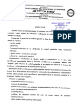 Concurs 1 Post Vacant de Infirmiera Debutanta. Tematica Bibliografie Fisa Postului.