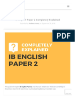 IB English Paper 2 Completely Explained - LitLearn - How-To Guide