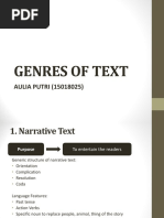 Genres of Text