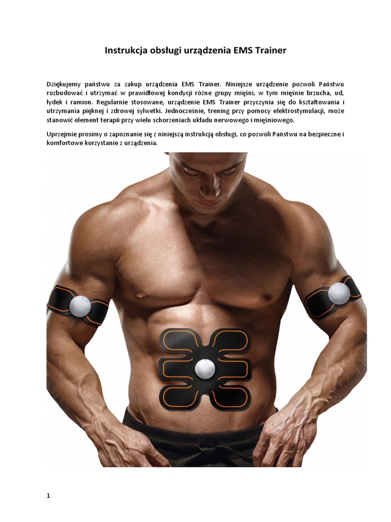 Instrukcja Obsługi EMS Trainer | PDF