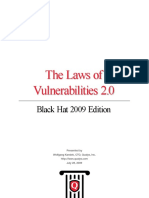 Laws of Vulnerabilities 2.0