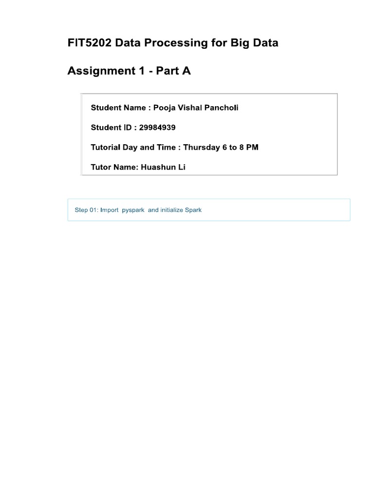 Exploratory Data Analysis - Big Data | PDF