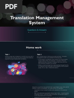 Translation Management System