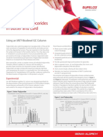 Triglycerides in Butter and Lard OXK 2