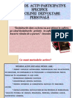 Metode - Activ-Participative Specifice Dis