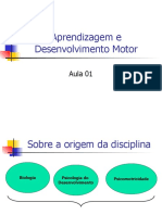 Aprendizagem e To Motor