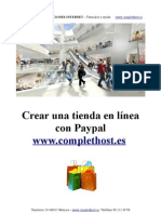 Crear Tienda Online Con Paypal