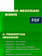 Teknik Negosiasi