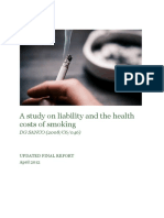A Study on Liability and the Health costs of Smoking