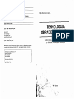 Tehnologija Obrade I Montaze PDF