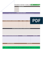 Contractor Daily Progress Report Template for Construction Projects