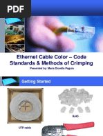 How To Terminate With An RJ45 Connector | PDF | Electrical Connector ...