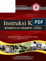 Instruksi Kerja Bimbingan Skripsi-TESIS