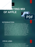 Apple's 4P Marketing Mix in 40 Characters