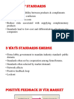 Benefits of Standards