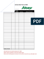 Gift Card Order Form Sobeys