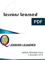Lesson Learn Dan Kode Etik PDF