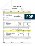 Asphalt Mix Calculation Details