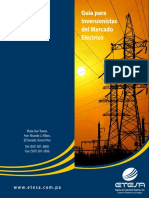 Brochure - Guía para Inversionistas Del Mercado Eléctrico PDF