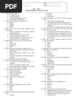 3rd Quarter CHS 9 EXAM