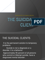 The Suicidal Client