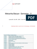 1.0 Lecture - 06 - Perilaku Batuan - Rev 05 - 09 Okt 2018