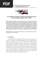 As condições de produção do discurso de Superinteressante sobre a mudança climática (1995 – 2015) 
