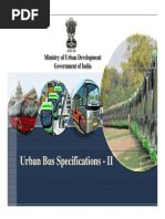 Urban Bus Specifications (UBS II) Overview | PDF | Bus | Public Transport