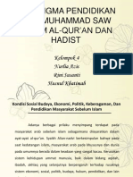 Paradigma Pendidikan Nabi Muhammad Saw Dalam Al-Qur'an Dan Hadist