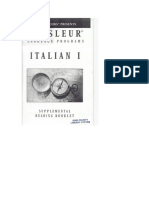 Italian I Booklet.doc