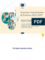 Johannes Gehringer DG EAC Erasmus Hochschulen Erasmus 2021 2027 PDF