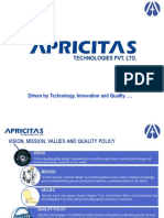 Apricitas Technologies Capabilities 05-Sept-2019