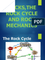 Rocksthe Rock Cycle and Rock Mechanics