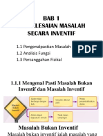 Bab 1 Penyelesaian Masalah Secara Inventif RBT Tingkatan 2