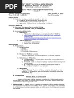 Computer Hardware Lesson Plan | PDF | Personal Computers | Desktop Computer