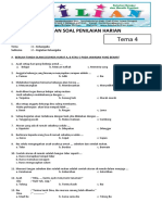 Soal Tematik Kelas 1 SD Tema 4 Keluargaku Subtema 2 Kegiatan Keluargaku Dan Kunci Jawaban