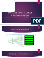 NPL-Flatness & Laser Interferometers