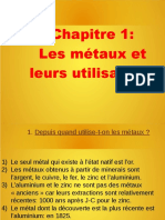 Chap1 Les Metaux Et Leurs Utilisations-2