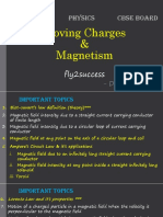 Movinf Charges and Magnetism