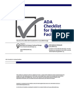 Checklist RFX Info Sections Attachments Appendix 1 - ADA Compliance Survey RFP - Checklist