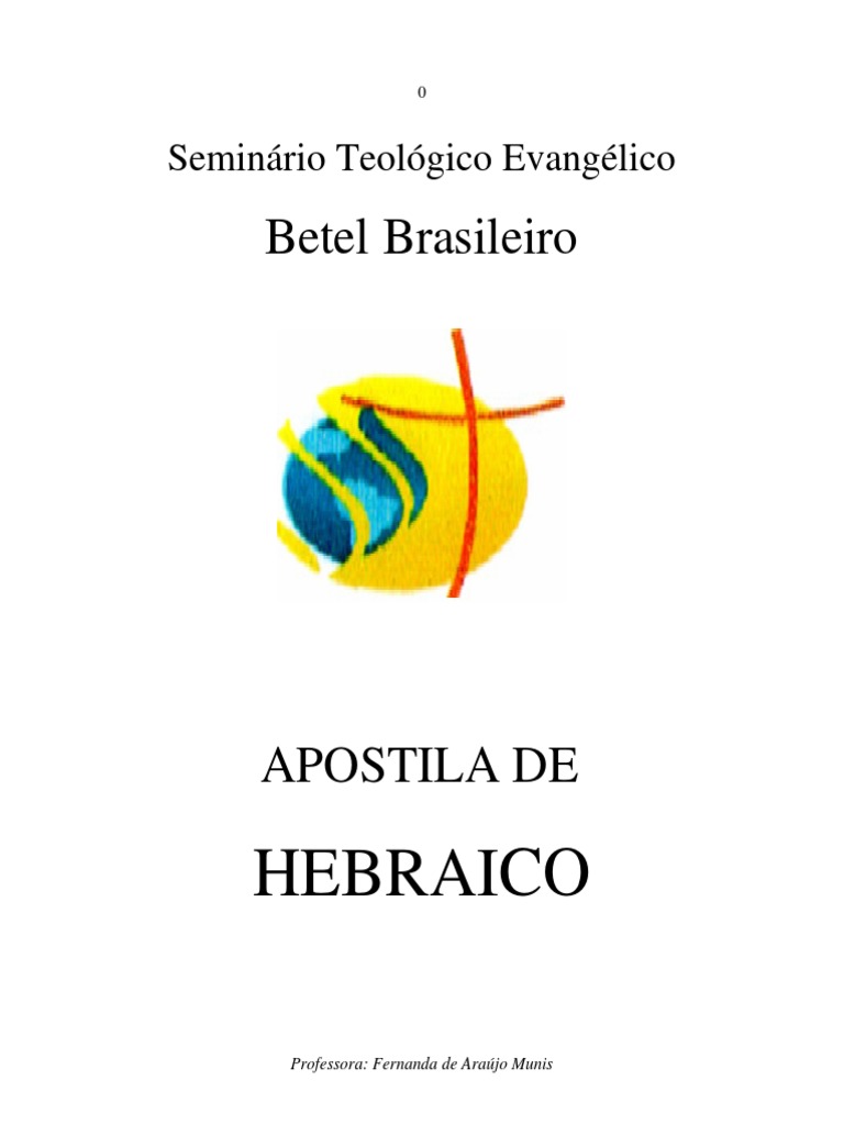 principal - Seminários Betel Brasileiro, image size:768x1024