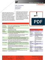 RC552-GE OAM Media Converter Datasheet