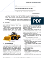 Introduction of Medium Size Wheel Loader WA380-6