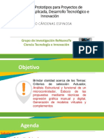 Diseño de Prototipos para Proyectos de Investigación Aplicada