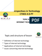 Perspectives in Technology CT003-4-0-PT