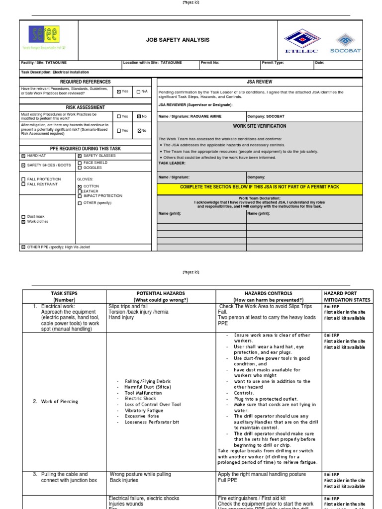 Electrical Installation | PDF | Personal Protective Equipment | Prevention