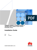 TP48200A-AX09D3 & TP48300A-AX09D1 & TBC800A-ACD1 Outdoor Power System Installation Guide (Columbia, Claro) PDF