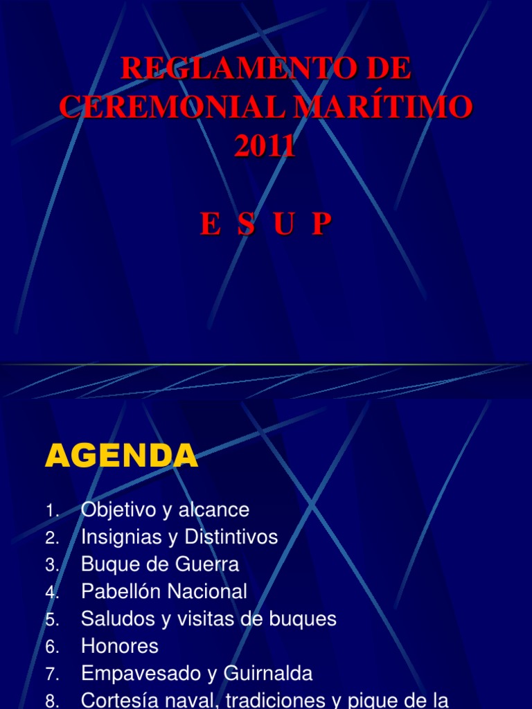 Ceremonial Marítimo | PDF | Capitán (Fuerzas Armadas) | El oficial al mando
